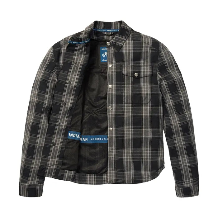 Men's Canyon Plaid Shirt, Black