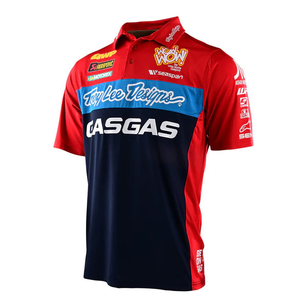 Pit Shirt TLD GasGas Team Red / Navy