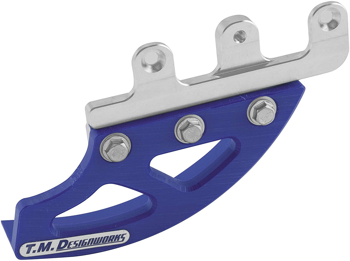 TM DESIGNSWORKS PLASTIC REAR ROTOR GUARD & ALLOY BRACKET ...